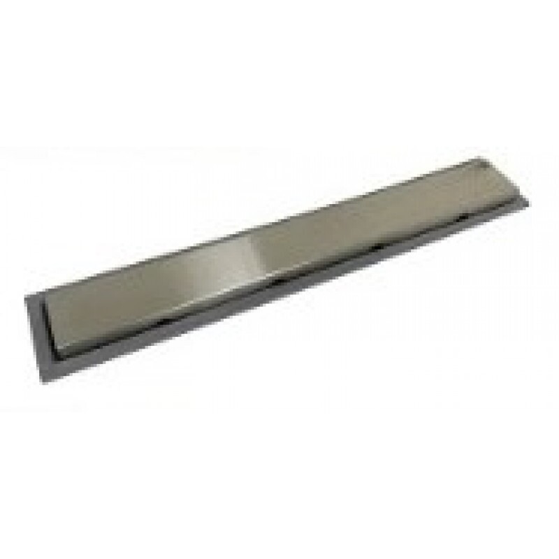 Ralo In Line 100 x 7,5 x 5,3 cm Tampa Inox Ralo In Line 100 x 7,5 x 5,3 cm Tampa Inox