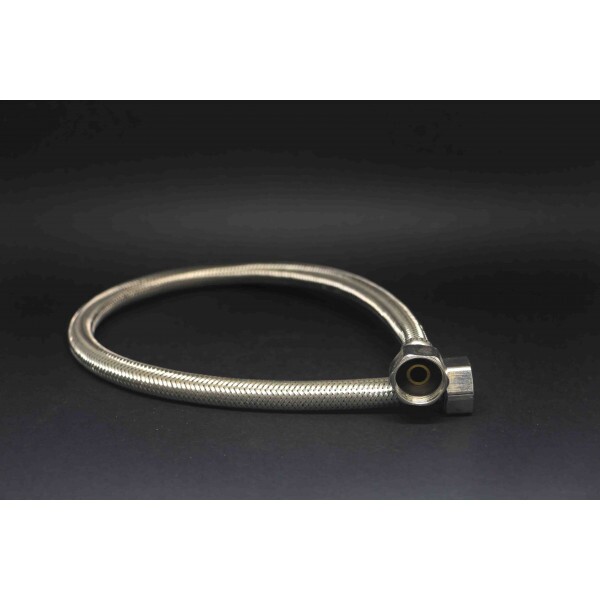 Flexivel Macho / Femea 1/2 60cm Inox